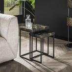 Bijzettafelset Black and Gold, Verzenden, Nieuw