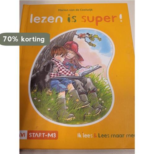 Lezen is super! Avi start -m3 - Marion van de Coolwijk, Boeken, Kinderboeken | Jeugd | onder 10 jaar, Gelezen, Verzenden
