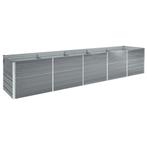 Verhoogde Plantenbak 400cm Grijs - Retourdeal! -35%, 100 cm of meer, Nieuw, Ophalen of Verzenden, Metaal