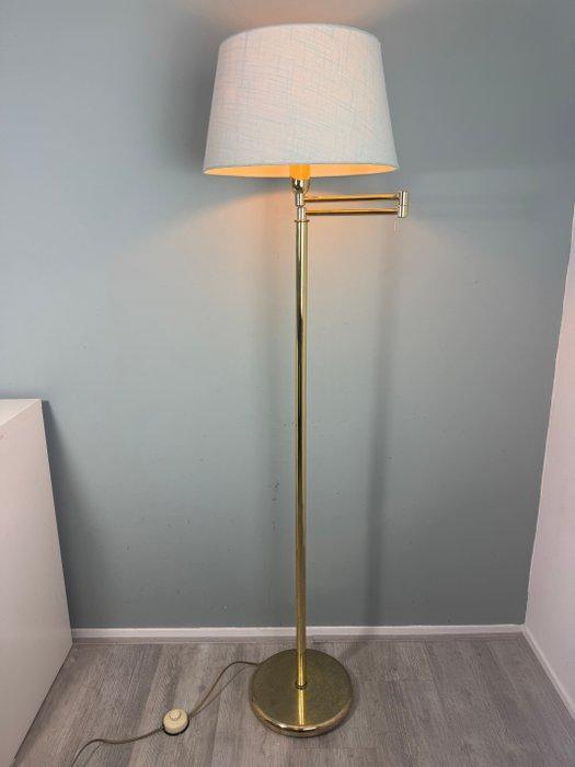 Staande lamp - Elegante Vloerlamp met Zwenkbare Arm voor een, Antiek en Kunst, Curiosa en Brocante