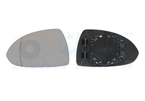 SPIEGELGLAS MET PAD VOOR OPEL CORSA D 2006-2011 13191929, Auto-onderdelen, Spiegels, Nieuw, Ophalen of Verzenden