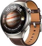 Huawei Watch 4 Pro Classic 48 mm titanium met leren bandje, Verzenden, Gebruikt