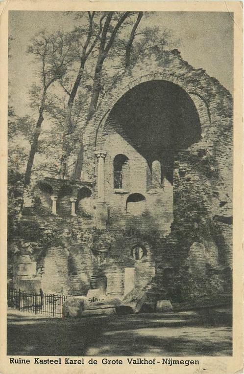 Nijmegen Ruine Kasteel Karel de Grote, Verzamelen, Ansichtkaarten | Nederland, Gelopen, Verzenden