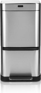 2dekans | Umuzi Cleaning Zilveren Prullenbak - Met Sensor en, Huis en Inrichting, Woonaccessoires | Prullenbakken, Ophalen of Verzenden