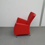 Montis Windy DESIGN lederen fauteuil relax stoel TOMATO, Huis en Inrichting, Stoelen, Ophalen of Verzenden, Nieuw