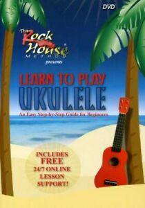 Learn To Play Ukulele [DVD] [NTSC] DVD, Cd's en Dvd's, Dvd's | Overige Dvd's, Zo goed als nieuw, Verzenden