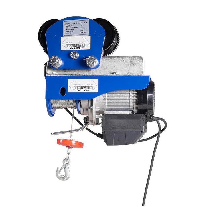 Elektrische takel incl loopkat met draadloze bediening, Auto diversen, Autogereedschap, Nieuw, Verzenden