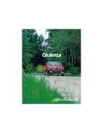 1982 ALFA ROMEO GIULIETTA BROCHURE NEDERLANDS, Nieuw, Alfa Romeo, Author