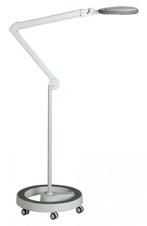 Loeplamp 125mm lens 5 dioptrie 96LED statief (grijs), Verzenden, Nieuw, Loeplamp