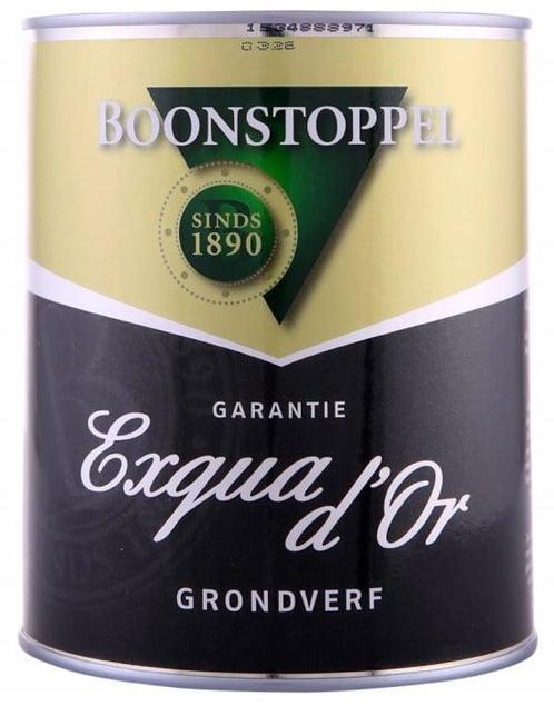 Boonstoppel Garantie Exqua dOr Grondverf - Wit of Lichte..., Doe-het-zelf en Verbouw, Verf, Beits en Lak, Verf, Wit, Nieuw, Minder dan 5 liter