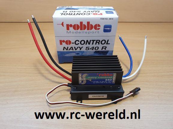 Robbe 8616 Navy control 540R rc boot snelheidsregelaar., Hobby en Vrije tijd, Modelbouw | Boten en Schepen, Nieuw, Ophalen of Verzenden