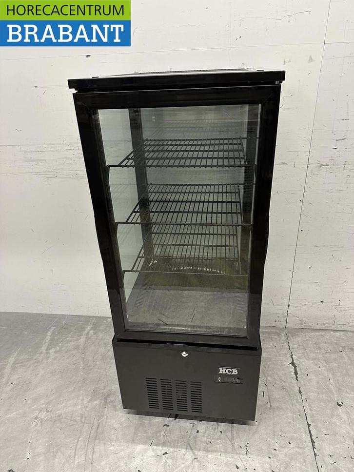 HCB Koelvitrine Gebaksvitrine Zwart 158 liter 230V Horeca, Zakelijke goederen, Horeca | Keukenapparatuur, Nieuw in verpakking