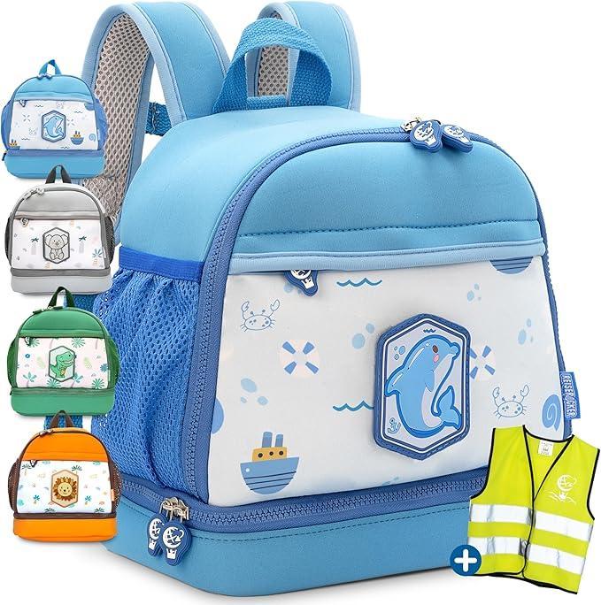 2dekans | REISERACKER Kinderrugtas Adventure blauw, Sieraden, Tassen en Uiterlijk, Tassen | Rugtassen, Zo goed als nieuw, Ophalen of Verzenden