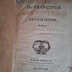 W. De Groot - De principiis juris naturalis enchiridion. -
