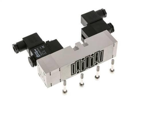 5/3 ISO 5599-1 Middendruk Magneetventiel 24V AC, Doe-het-zelf en Verbouw, Gereedschap | Machine-onderdelen en Toebehoren, Nieuw