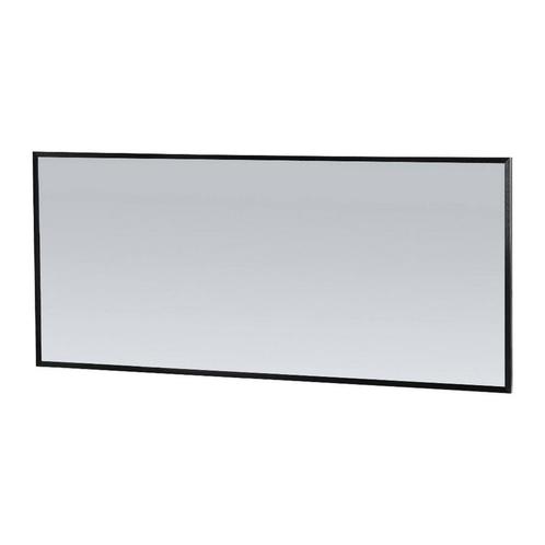Spiegel Sanitop Silhouette 160x70x2.5 cm Aluminium Zwart, Doe-het-zelf en Verbouw, Sanitair, Bad, Nieuw, Ophalen of Verzenden