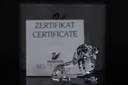 Figuur - Swarovski - Teckel klein (Boxed + Certificate) -, Antiek en Kunst, Curiosa en Brocante