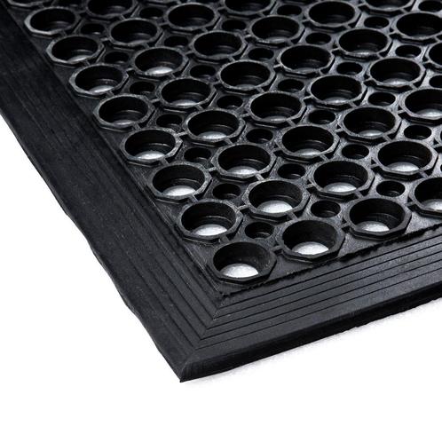 Ringmat 90 x 150 cm - Met rand, Tuin en Terras, Deurmatten, Verzenden