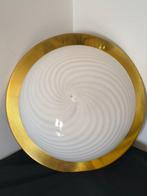 Plafondlamp - Draai - Muranoglas, metaal - Groot - 46 cm