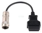 OBDSTAR MTU 10 Pins OBD - 16 Pins OBD2 Verloopkabel Motorboo, Verzenden, Nieuw