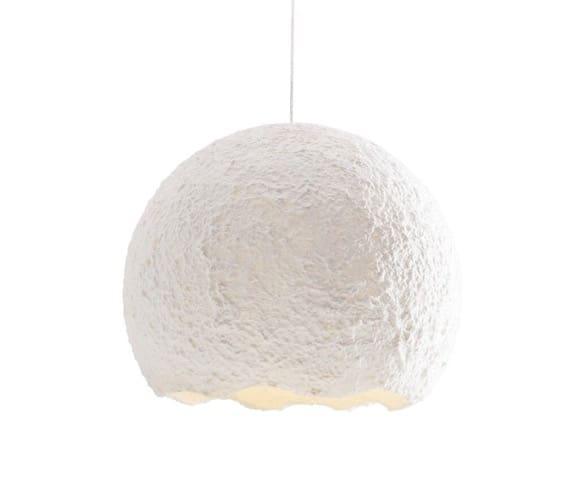 2dekans | Nest Hanglamp - Aluminium & Papier-pulp - 220V -, Huis en Inrichting, Lampen | Hanglampen, Zo goed als nieuw, Ophalen of Verzenden