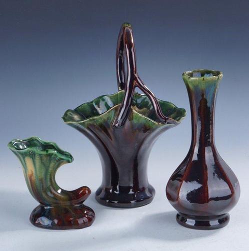 Faienceries de Thulin - Vaas - Art Deco siervazen met, Antiek en Kunst, Kunst | Designobjecten