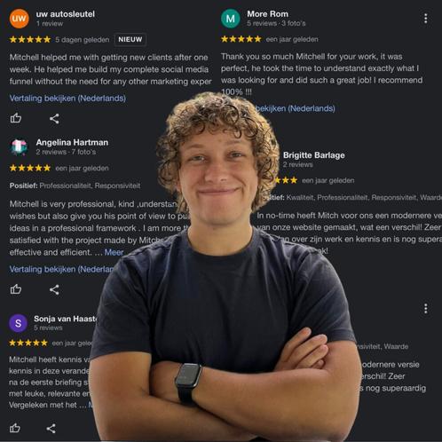 Jouw website hoger in Google? (87 Google recensies), Diensten en Vakmensen, Webdesigners en Hosting, Domeinregistratie, Webdesign