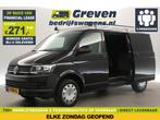 Volkswagen Transporter 2.0 TDI L1H1 140PK Airco PDC €271pm, Volkswagen, Zwart, Nieuw, Handgeschakeld