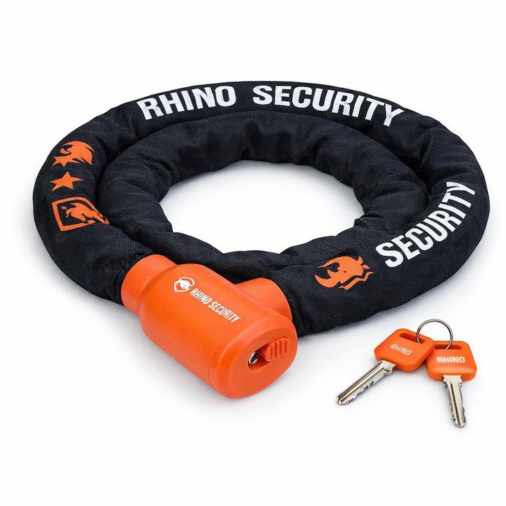 Rhino Security ART2 - Kettingslot 90cm - voor E-bike Fiets!, Fietsen en Brommers, Fietsaccessoires | Fietssloten, Kettingslot