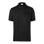 GGM Gastro | KARLOWSKY | Korte Mouw Kokshemd - Zwart - maat:, Kleding | Heren, T-shirts, Maat 52/54 (L), Verzenden, Zwart, Nieuw
