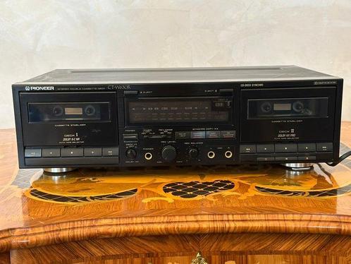 Pioneer - CT-W630R - HX PRO Double Cassetterecorder-speler, Audio, Tv en Foto, Radio's