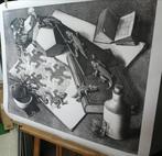 Escher - REPTILES - Perspectiva Imposible XXL, Antiek en Kunst