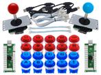 HQ 2-player Arcade Combo Set met MX Silent Led Drukknopp..., Nieuw