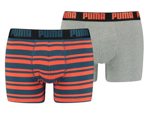 Puma - Heritage Stripe Boxer 2P - Boxer Shorts - S, Kleding | Heren, Sportkleding