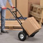 Stalen steekwagen - Max. 100 kg - Incl. handvaten, Doe-het-zelf en Verbouw, Transportwagens, Verzenden, Nieuw