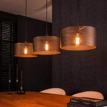 Eettafellamp Hanglamp Mesh Round Ø 30 cm - Dimbaar 2025 beschikbaar voor biedingen