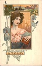 Fantasie, Vrouw / Dame / Meisje - Hoed - Glamour -, Gelopen