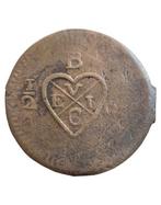 Nederlands-Indië. ½ Stuiver 1813 Z with 3 leaning to the
