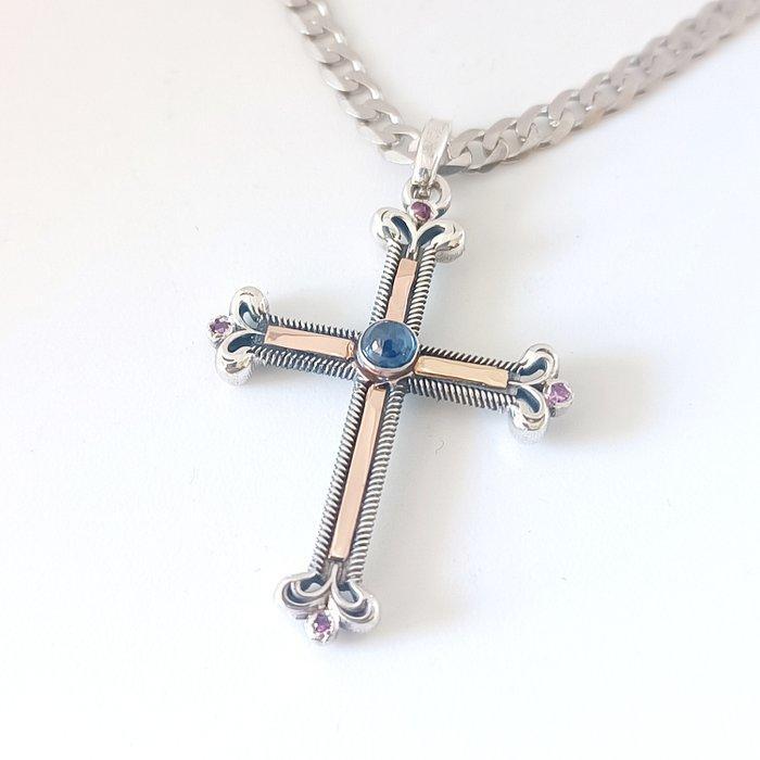 Zonder Minimumprijs - Halsketting - 18 karaat Zilver,, Sieraden, Tassen en Uiterlijk, Kettingen