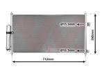 LUCHTCONDENSATOR VOOR NISSAN X-TRAIL T30 2001-2003, Ophalen of Verzenden, Nieuw