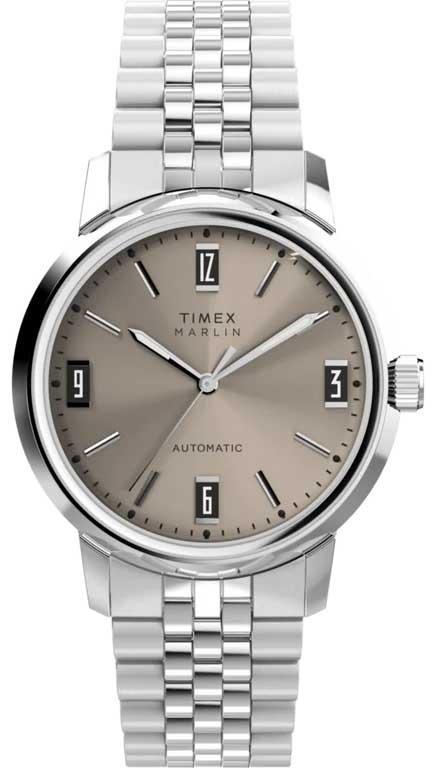 Timex TW2W59200 Marlin Automatic horloge, Sieraden, Tassen en Uiterlijk, Horloges | Heren, Staal, Nieuw, Staal, Overige merken