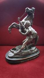sculptuur, Cheval de Marly - 33 cm - Zinklegering