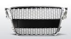 Grille | RS type | Audi A5 2007-2011 | ABS Kunststof | chroo, Verzenden, Nieuw, Audi