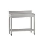GGM Gastro | RVS werktafel ECO - 800x700mm - met bodemplaat, Verzenden, Nieuw in verpakking, Meubilair