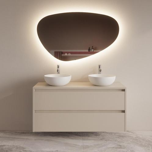 Badmeubelset BWS Riga Met Topplaat 120 cm Kasjmier, Doe-het-zelf en Verbouw, Sanitair, Bad, Nieuw, Ophalen of Verzenden
