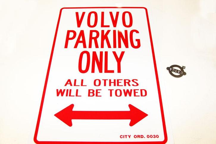 Volvo Parking Only, Auto diversen, Auto-accessoires, Ophalen of Verzenden