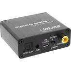 InLine digitaal naar analoog audio converter (DAC), Audio, Tv en Foto, Nieuw, Ophalen of Verzenden
