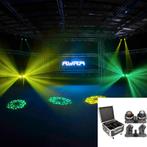 Ayra Vision Twins Beam LED movinghead set inclusief flightca, Muziek en Instrumenten, Licht en Laser, Verzenden, Nieuw