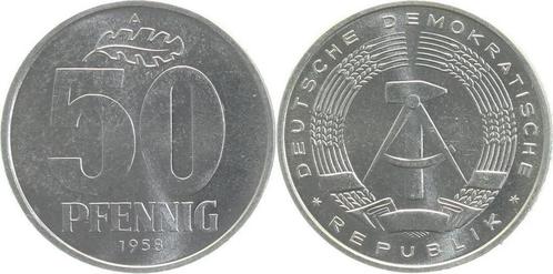 50 Pfennig Ddr 1958a, Postzegels en Munten, Munten | Europa | Niet-Euromunten, Verzenden