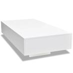 Salontafel hoogglans wit | Retourdeal 51% Korting, Huis en Inrichting, Moderne, elegant, 100 tot 150 cm, Nieuw, Minder dan 50 cm